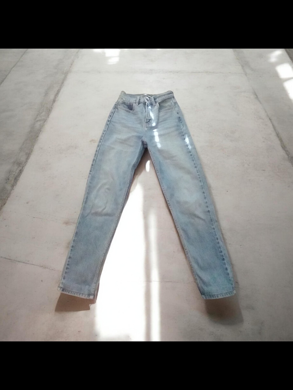 Fashion Nova Light Blue High-Rise Denim Jeans Size 0